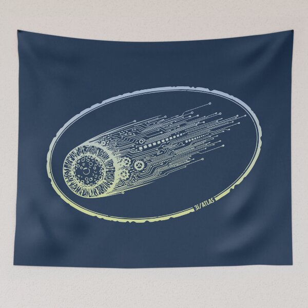 Item preview, Steampunk Comet 3i/Atlas Tech Illustration designed and sold by KiwiRider.