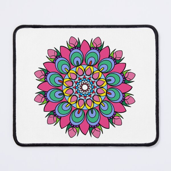 Item preview, Coloring page mandala outline drawing for art therapy and meditation. Circular ornament designed and sold by nongsao4.
