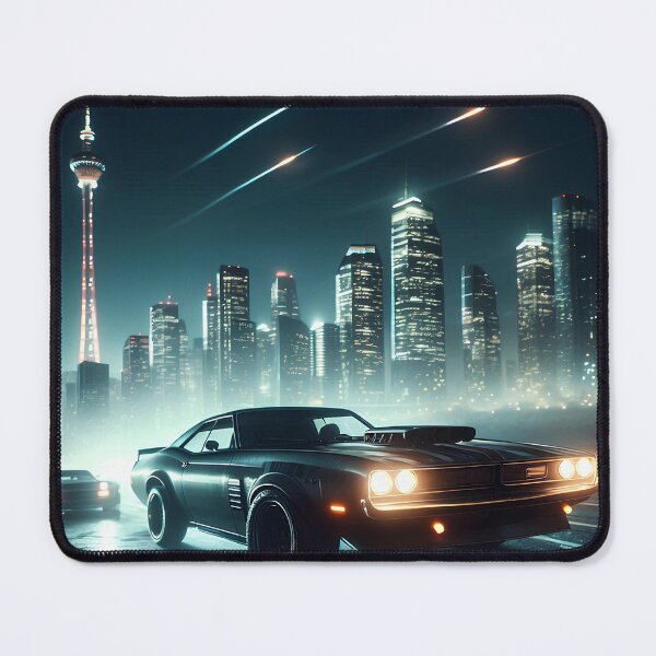 Item preview, City Night with CN Tower and Racing Cars designed and sold by PistonRing.