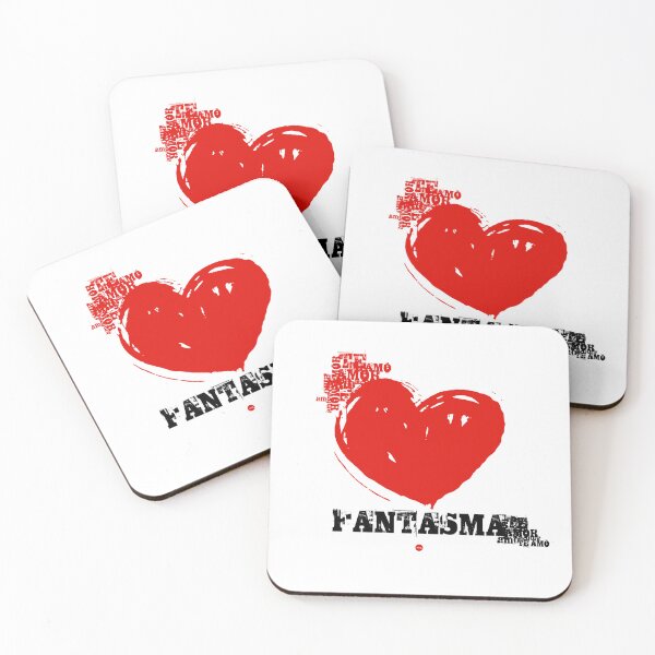 Item preview, I love you, ghost (fc) designed and sold by XUSRedbubble.