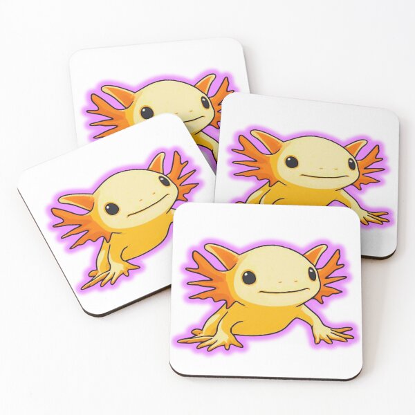 Item preview, Colorful Axolotl designed and sold by GL Miller Designs.