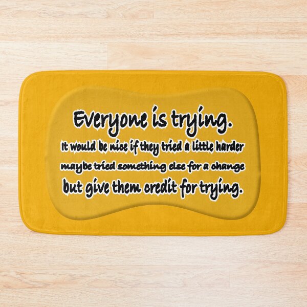 Item preview, Everyone is trying theoretically, orange designed and sold by mntimg.