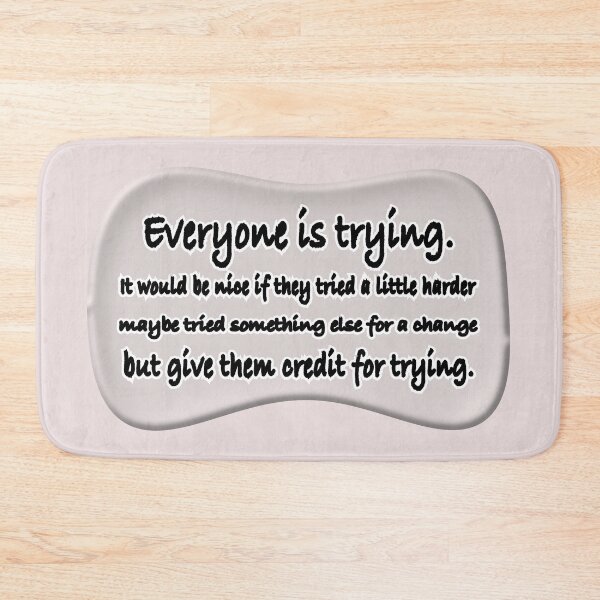 Item preview, Everyone is trying theoretically, off white designed and sold by mntimg.