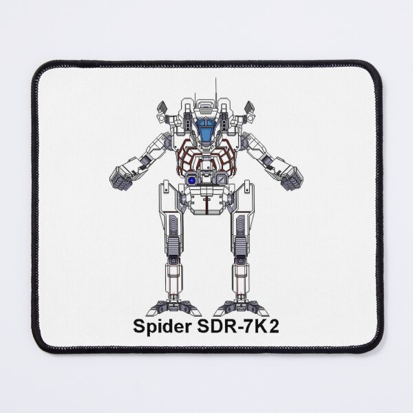 Item preview, Spider SDR-7K2 (White) - Inner Sphere BattleMech designed and sold by DagleysDesigns.