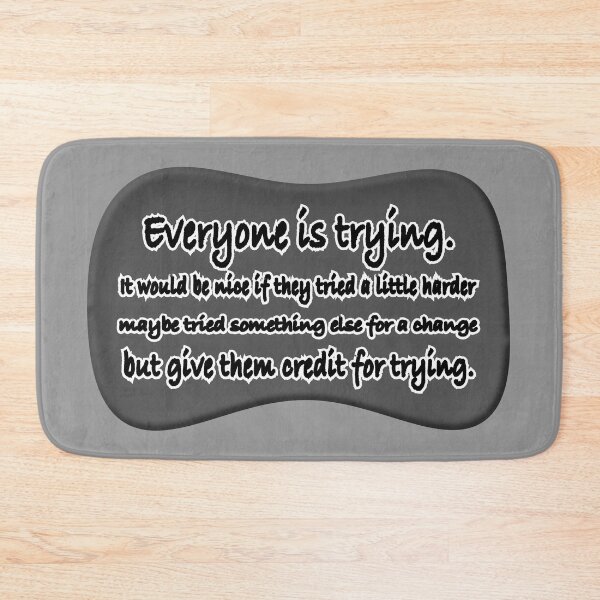 Item preview, Everyone is trying theoretically, charcoal designed and sold by mntimg.