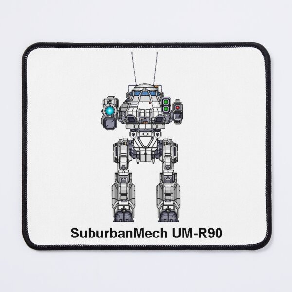 Item preview, SuburbanMech UM-R90 (White) - Inner Sphere BattleMech designed and sold by DagleysDesigns.
