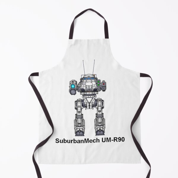 Item preview, SuburbanMech UM-R90 (White) - Inner Sphere BattleMech designed and sold by DagleysDesigns.