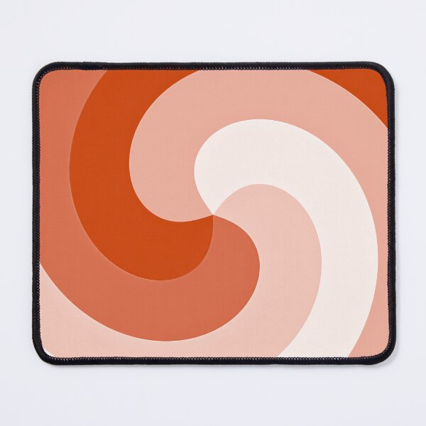 Item preview, Red Cream Twist Abstract Minimal Design designed and sold by patternsoup.