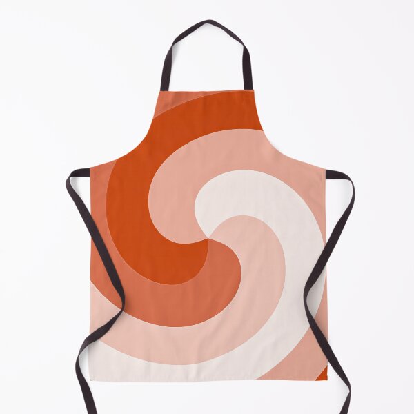 Item preview, Red Cream Twist Abstract Minimal Design designed and sold by patternsoup.