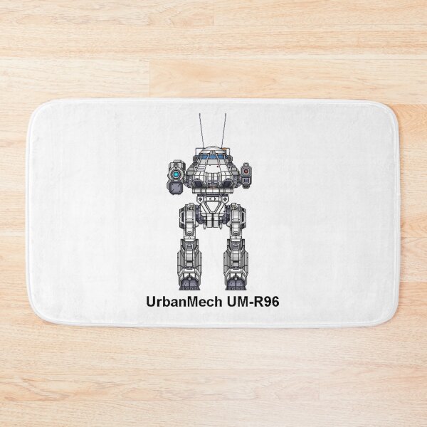 Item preview, UrbanMech UM-R96 (White) - Inner Sphere BattleMech designed and sold by DagleysDesigns.