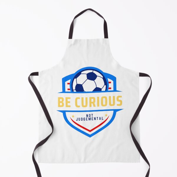 Item preview, Be Curious, Not Judgemental Soccer Emblem designed and sold by Mercy Ray.