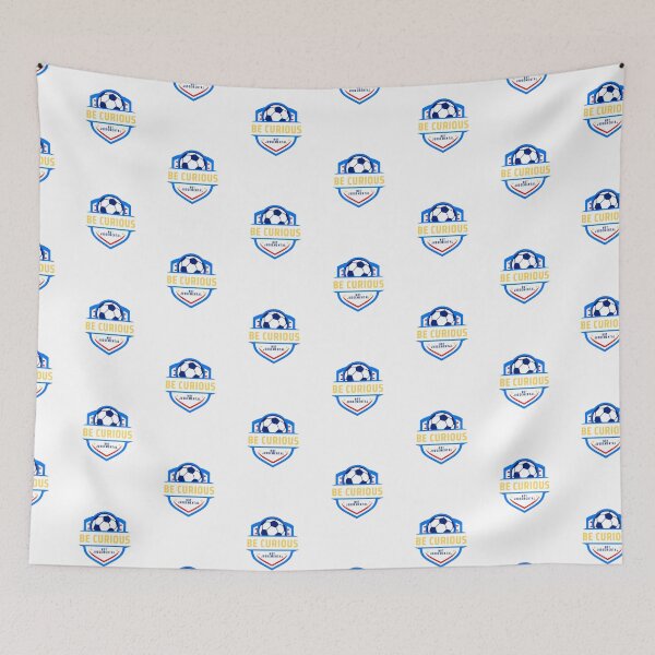 Item preview, Be Curious, Not Judgemental Soccer Emblem designed and sold by Mercy Ray.