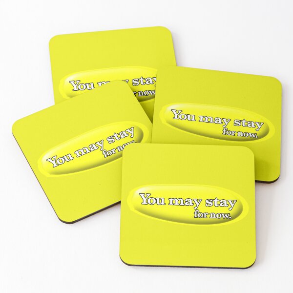 Item preview, You may stay for now, yellow designed and sold by mntimg.