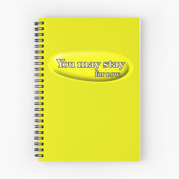 Item preview, You may stay for now, yellow designed and sold by mntimg.