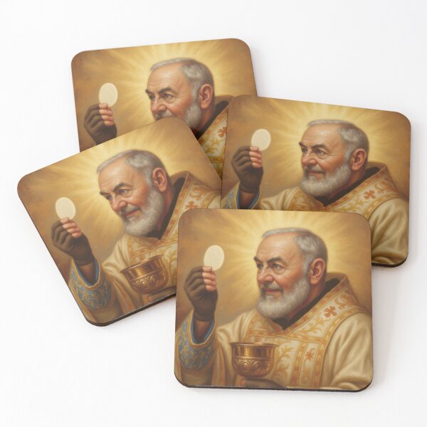 Item preview, Saint Padre Pio designed and sold by Claudia Bartoli-McKinney.