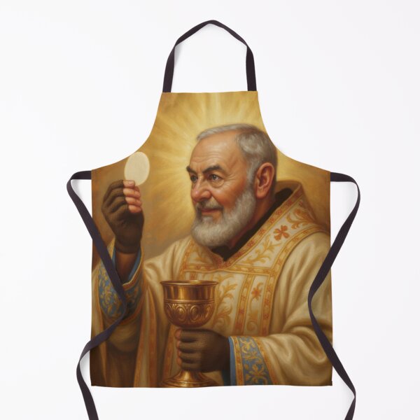 Item preview, Saint Padre Pio designed and sold by Claudia Bartoli-McKinney.