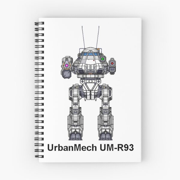 Item preview, UrbanMech UM-R93 (White) - Inner Sphere BattleMech designed and sold by DagleysDesigns.