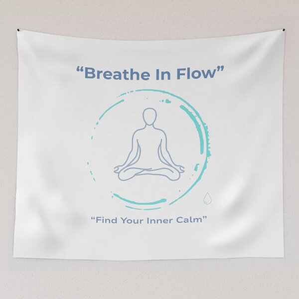Item preview, Breathe In Flow — Find Your Inner Calm designed and sold by FLOOVOStudio.
