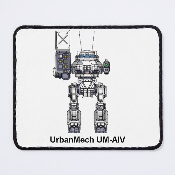 Item preview, UrbanMech UM-AIV (White) - Inner Sphere BattleMech designed and sold by DagleysDesigns.