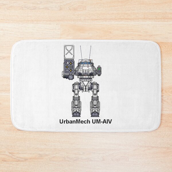Item preview, UrbanMech UM-AIV (White) - Inner Sphere BattleMech designed and sold by DagleysDesigns.