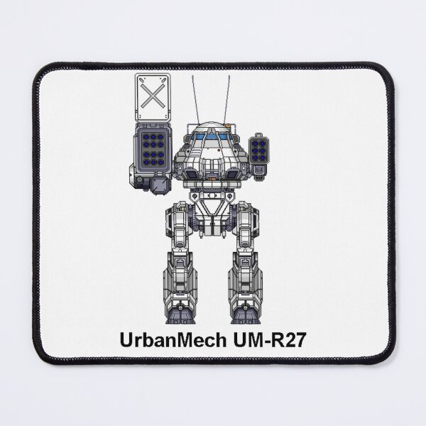 Item preview, UrbanMech UM-R27 (White) - Inner Sphere BattleMech designed and sold by DagleysDesigns.