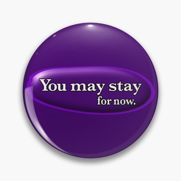 Item preview, You may stay for now, violet designed and sold by mntimg.