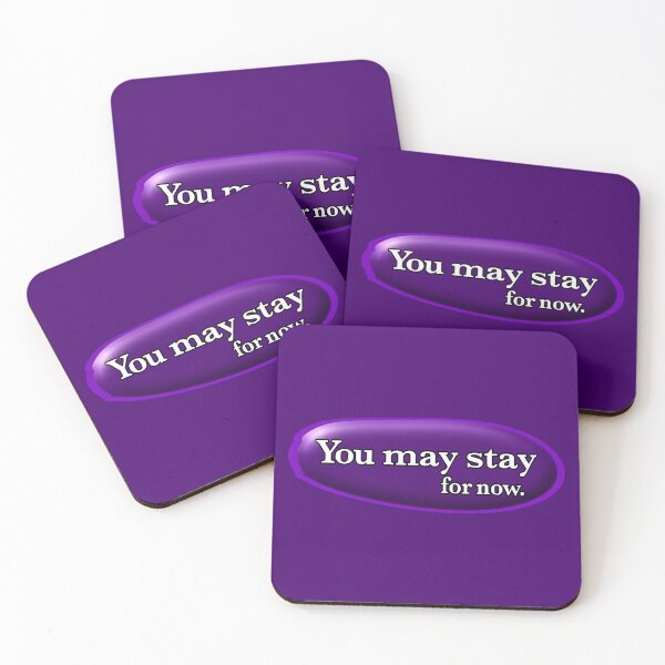 Item preview, You may stay for now, violet designed and sold by mntimg.