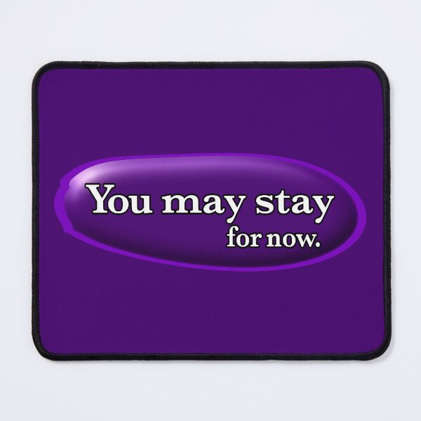 Item preview, You may stay for now, violet designed and sold by mntimg.