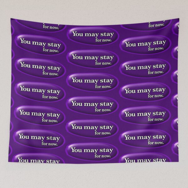 Item preview, You may stay for now, violet designed and sold by mntimg.