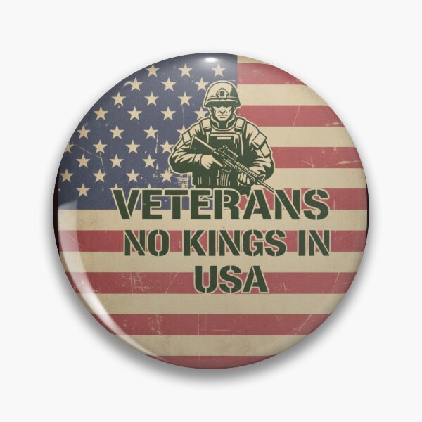 Item preview, VETERANS NO KINGS USA FLAG designed and sold by MA project.