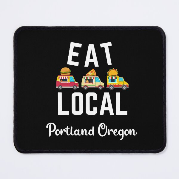 Item preview, Portland Oregon Eat Local Food Trucks designed and sold by WigOutlet.