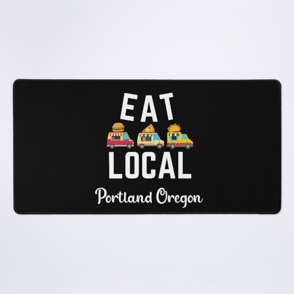 Item preview, Portland Oregon Eat Local Food Trucks designed and sold by WigOutlet.