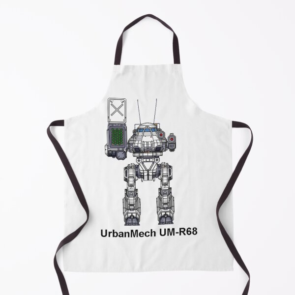 Item preview, UrbanMech UM-R68 (White) - Inner Sphere BattleMech designed and sold by DagleysDesigns.