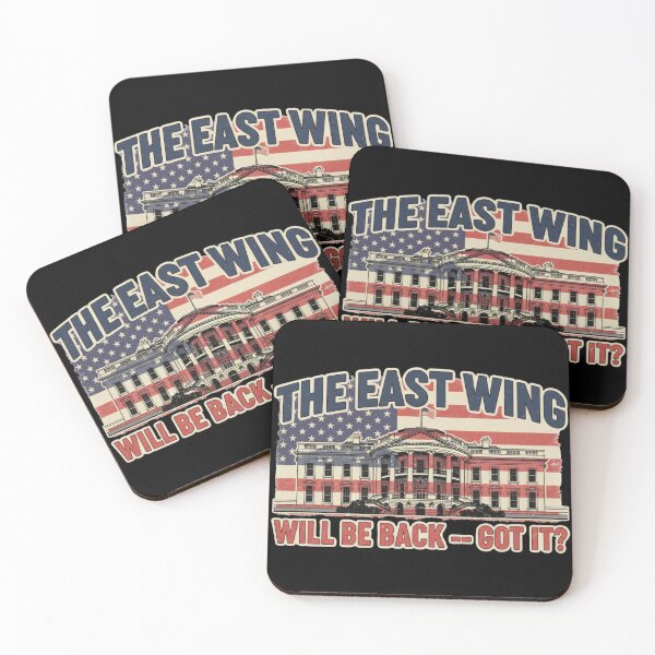 Item preview, The East Wing Will Be Back – Bold Political Comeback Statement Design designed and sold by Teetreasure2.