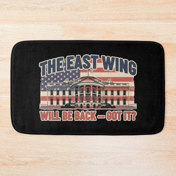 Item preview, The East Wing Will Be Back – Bold Political Comeback Statement Design designed and sold by Teetreasure2.