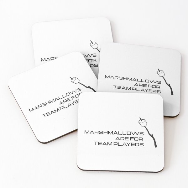 Item preview, Marshmallows Are For Team Players  designed and sold by Mercy Ray.