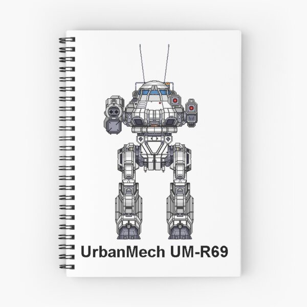 Item preview, UrbanMech UM-R69 (White) - Inner Sphere BattleMech designed and sold by DagleysDesigns.