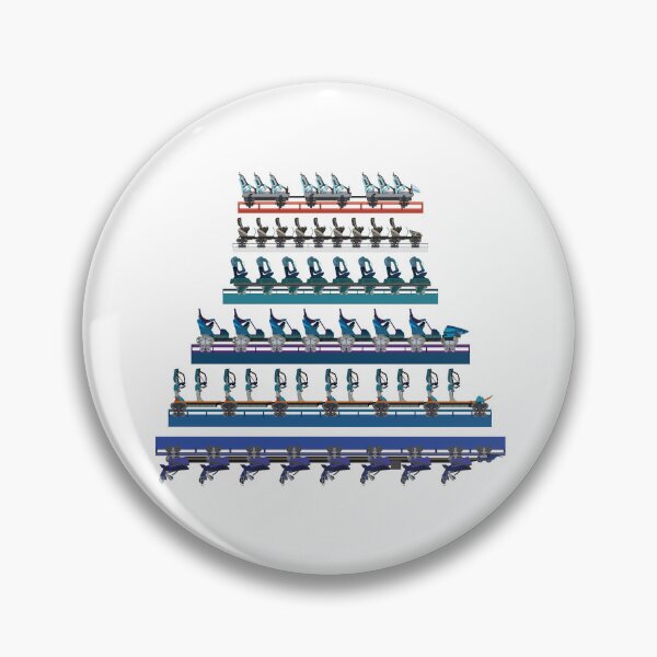 Item preview, SeaWorld Orlando Coaster Train Design 2025 designed and sold by CoasterMerch.