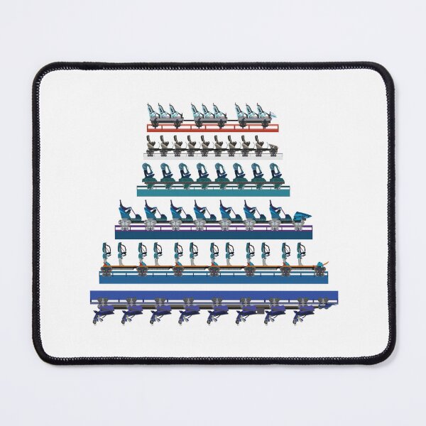 Item preview, SeaWorld Orlando Coaster Train Design 2025 designed and sold by CoasterMerch.