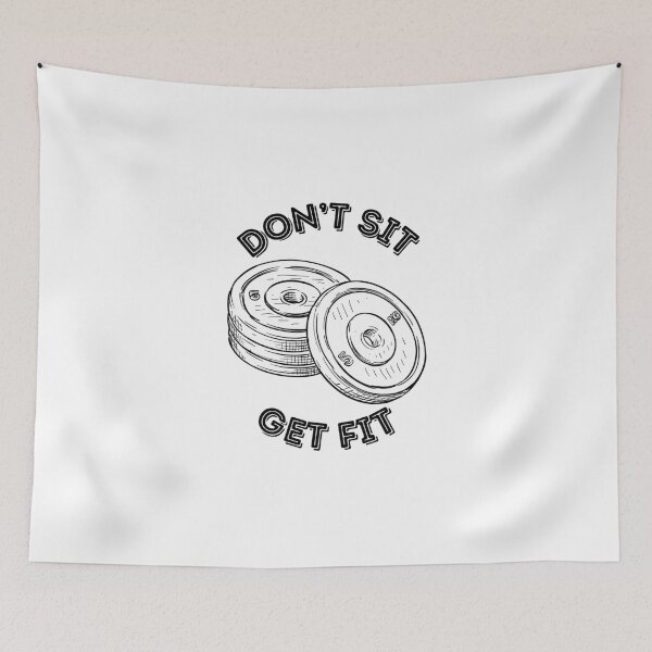 Item preview, DON'T SIT GET FIT designed and sold by proviax.