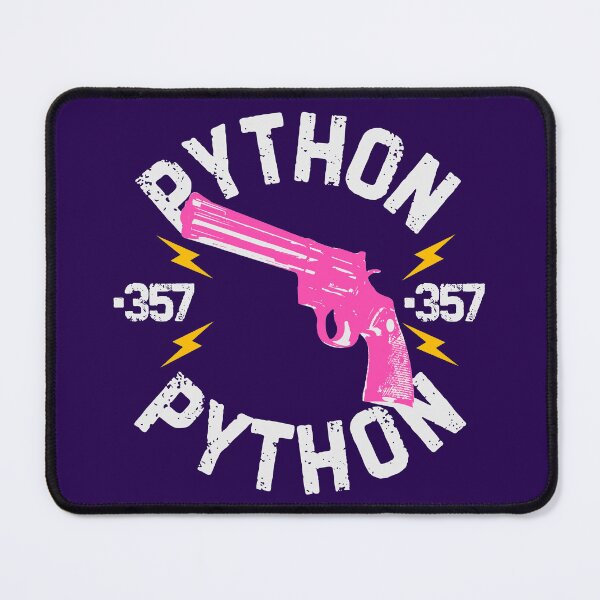 Item preview, 357 Magnum Python Biker Style | Pink and White designed and sold by UNK-Fatigues.