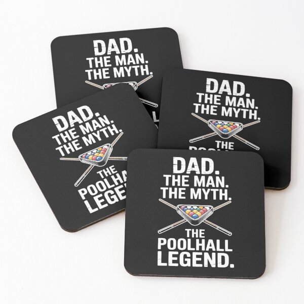 Item preview, Dad the Man the Myth the Poolhall Legend Pool Billiards Dad designed and sold by tabdejinti.