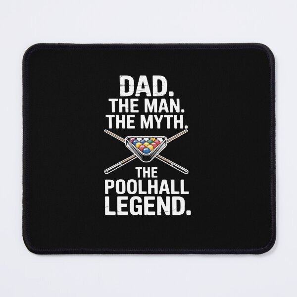 Item preview, Dad the Man the Myth the Poolhall Legend Pool Billiards Dad designed and sold by tabdejinti.