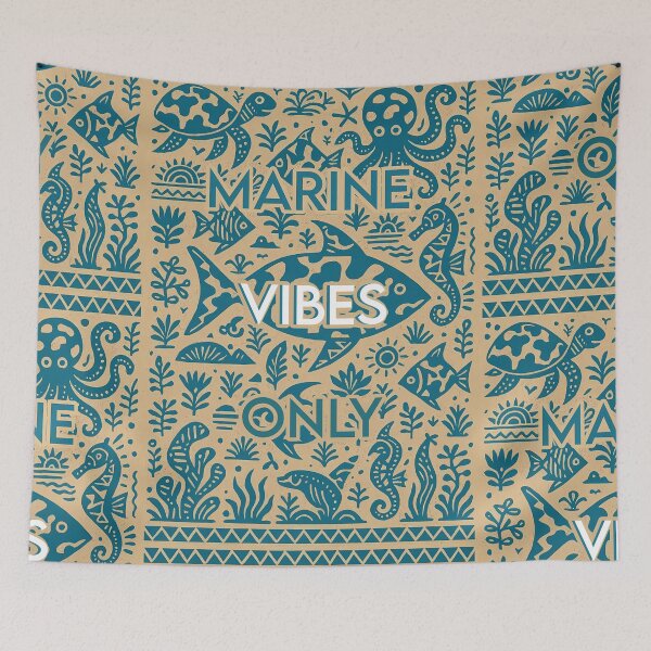 Item preview, Under the Sea Pattern (Marine Vibes Only) designed and sold by REDCLASH2002.