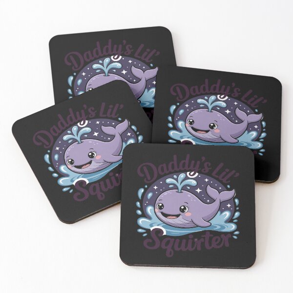 Item preview, Daddy's Lil Squirter Cute Whale designed and sold by tabdejinti.