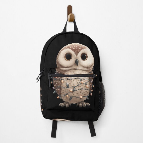 Item preview, Just an Owl With Lights designed and sold by ewrightmerch.