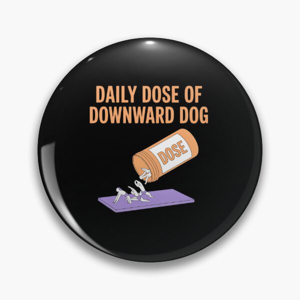 Item preview, Daily Dose of Downward Dog Yoga designed and sold by tabdejinti.