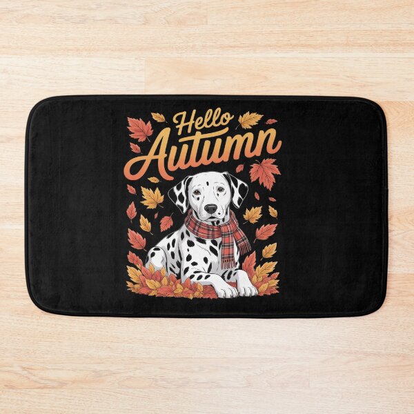 Item preview, Dalmatian Leaf Fall Hello Autumn For Dog Lover Thanksgiving designed and sold by tabdejinti.