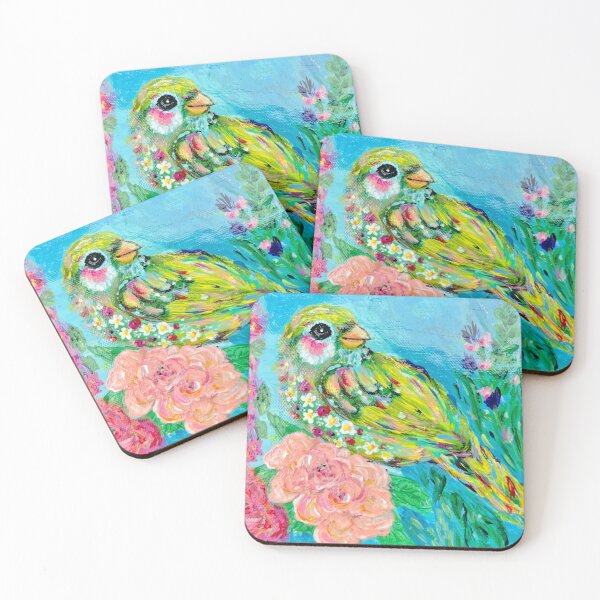 Item preview, Little Floral Bird designed and sold by LindaPhelpsArt.
