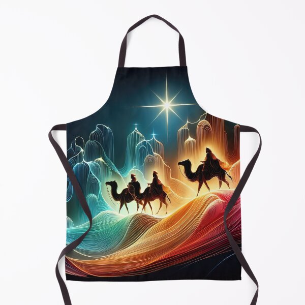 Item preview, The journey of three stylized wise men to Bethlehem to visit the Child designed and sold by 4Seasons.